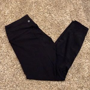 Black Lululemon Size 8 Leggings